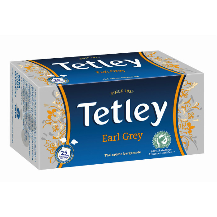 CS (BB: 4/30/22) - Tetley Earl Grey Black Tea 25ct Individually Wrapped Tea  Bags